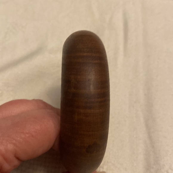 Wooden bangle bracelet. Not adjustable Vintage - Picture 8 of 11